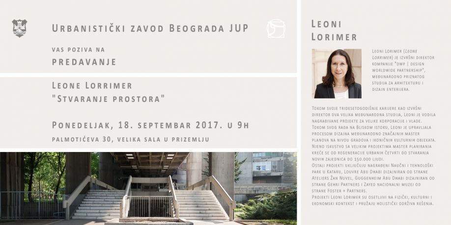 Leone Lorrimer &quot;Stvaranje prostora&quot;