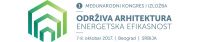 PRVI MEĐUNARODNI KONGRES ODRŽIVA ARHITEKTURA &ndash; ENERGETSKA EFIKASNOST